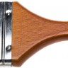 Кисть плоская ЗУБР ЛАЗУРЬ-МАСТЕР, смешанная щетина, деревянная ручка, 63мм