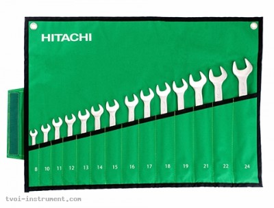 Набор комбинированных гаечных ключей Hitachi HTC-774020