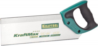 Ножовка с обушком для стусла (пила) KRAFTOOL KraftMax TENON, 14 /15 TPI, 300 мм, специальный зуб