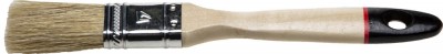 Кисть плоская STAYER UNIVERSAL-EURO, светлая натуральная щетина, деревянная ручка, 20мм