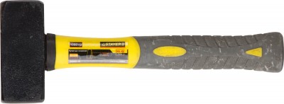 Кувалда STAYER PROFI кованая с двухкомпонентной фиберглассовой ручкой,1,0кг