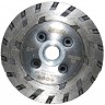 Алмазный диск для резки и шлифовки гранита G/F, сухой, 125D-2.5T-7.5W-22.23-4P MESSER