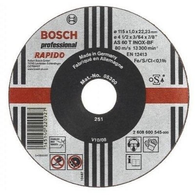 Диск отрезной Bosch 2608600545