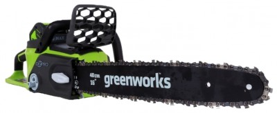 Аккумуляторная цепная пила GreenWorks GD40CS40 40V, без аккумулятора и зарядного устройства