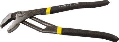 Клещи STAYER MASTER HERCULES переставные, хромированное покрытие, быстрый захват, двухкомпонентные ручки, 270мм