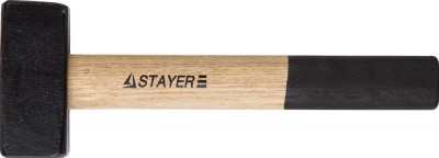 Кувалда STAYER MASTER кованая с деревянной ручкой, 1,0кг