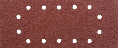 Лист шлифовальный универсальный STAYER MASTER на зажимах, 14 отверстий по периметру, для ПШМ, Р60, 115х280мм, 5шт