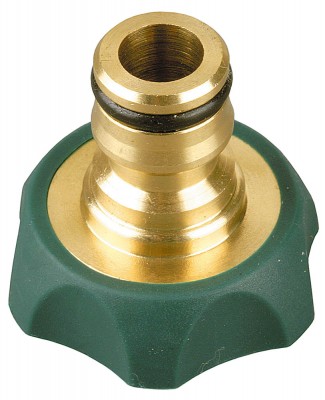 Адаптер внешний RACO Profi-Plus (соединитель-резьба внешняя), латунный с покрытием TPR, 1
