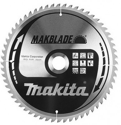 Диск пильный Makita B-29284 (Standard,ф305х3015.88х2.3мм,60зуб,ддерева) 175150