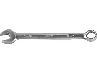 Набор ЗУБР ПРОФИ: Ключ гаечный комбинированный, Cr-V сталь, хромированный, 6-24мм, 12шт 27028-H12