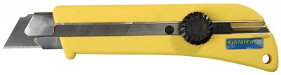 Нож STAYER PROFI с выдвижным сегментированным лезвием, 25мм