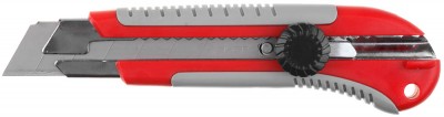 Нож ЗУБР ЭКСПЕРТ с выдвижными сегментированными лезвиями, 25мм