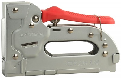 Пистолет STAYER EXPERT скобозабивной пластинчатый регулируемый тип 53, тип300: 10-16мм, тип500: 14-16мм