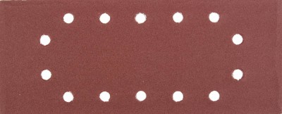 Лист шлифовальный универсальный STAYER MASTER на зажимах, 14 отверстий по периметру, для ПШМ, Р320, 115х280мм, 5шт