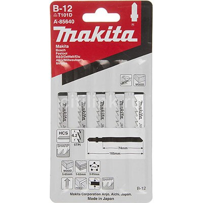 Пилки для лобзика Makita A-85640