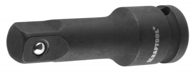 Удлинитель KRAFTOOL INDUSTRIE QUALITAT, для ударных торцовых головок (1/2), Cr-Mo, фосфатированный, 75 мм 27965-75_z01