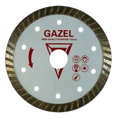 Сплитстоун 73415 Отрезной алмазный круг (GAZEL Turbo 180x2.4x8x22.2 строит. материалы 1,6) сухая MASTER