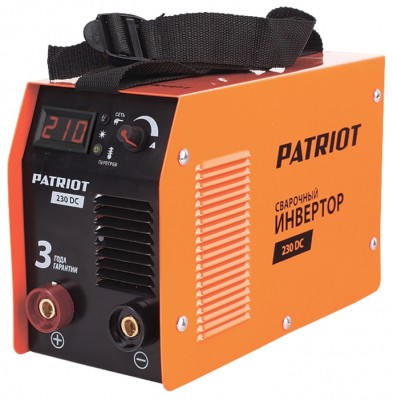Инвертор сварочный PATRIOT 230DC цифровой дисплей
