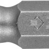 Биты ЗУБР МАСТЕР кованые, хромомолибденовая сталь, тип хвостовика C 1/4, PZ2, 25мм, 2шт