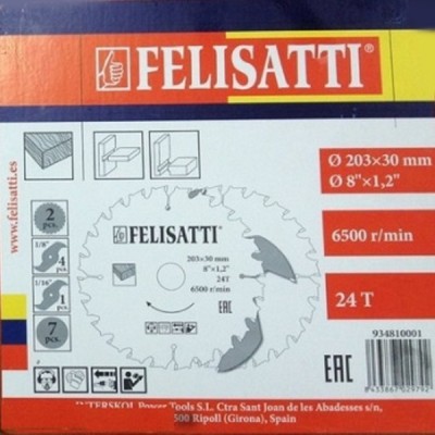 Пильные диски DADO 8 Felisatti