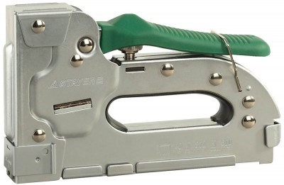 Пистолет STAYER PROFI скобозабивной металлич пластинчатый, регулируемый, тип140, тип300: 10-16 мм, тип500: 14-16 мм