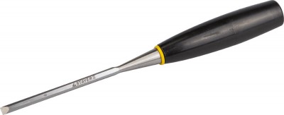 Стамеска STAYER STANDARD ЕВРО плоская с пластмассовой ручкой, 6мм
