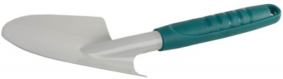 Совок посадочный RACO STANDARD широкий с пластмассовой ручкой, 320мм