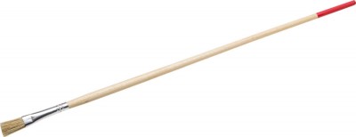 Кисть круглая тонкая STAYER UNIVERSAL-STANDARD, светлая натуральная щетина, деревянная ручка, №6 x 8мм