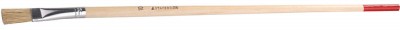 Кисть круглая тонкая STAYER UNIVERSAL-STANDARD, светлая натуральная щетина, деревянная ручка, №10 x 11мм