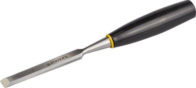 Стамеска STAYER STANDARD ЕВРО плоская с пластмассовой ручкой, 14мм