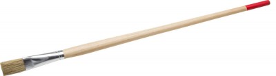 Кисть круглая тонкая STAYER UNIVERSAL-STANDARD, светлая натуральная щетина, деревянная ручка, №14 x 15мм