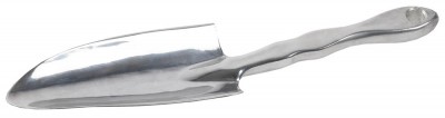 Совок GRINDA посадочный широкий, алюминиевый корпус, 245мм