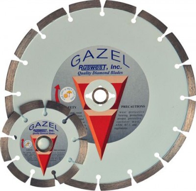 Сплитстоун 73097 Отрезной алмазный круг (GAZEL Turbo 230x2.6x10x22.2 строит. материалы 2,5) сухая Profi