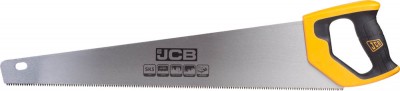 Ножовка JCB по дереву, полотно из стали SK5, 3-х гранные зубья, двухкомпонентная рукоятка, 550мм