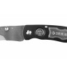 Нож ЗУБР ЭКСПЕРТ складной, универсальный, компактный, метал корпус, трапециевидное лезвие, тип А24,сталь У8А,19мм