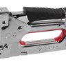 Пистолет ЗУБР МАСТЕР скобозабивной металлический пружинный, регулируемый, тип 53, 4-14мм