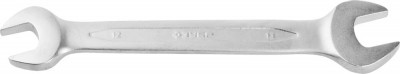 Ключ ЗУБР ПРОФИ гаечный рожковый, Cr-V сталь, хромированный, 12х13мм