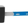 Кувалда ЗУБР ЭКСПЕРТ кованая с обратной двухкомпонентной фиберглассовой рукояткой и защитной резиновой манжетой, 2,0кг
