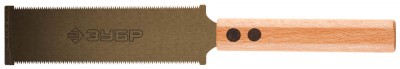 Ножовка универсальная (пила) ЗУБР ЯПОНСКАЯ PRO-22 120 мм, 22 TPI, японский зуб, пиление на себя, толщина пропила 0,6мм, для сверхточных работ