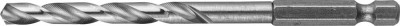 Сверло ЗУБР ЭКСПЕРТ по металлу шестигранный хвостовик 1/4, быстрорежущая сталь Р6М5, 5х104мм