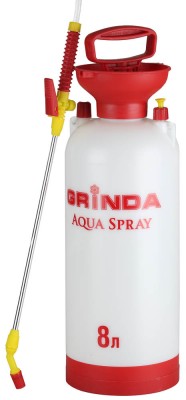 Опрыскиватель GRINDA садовый Aqua Spray, с алюминиевым удлинителем, 8л