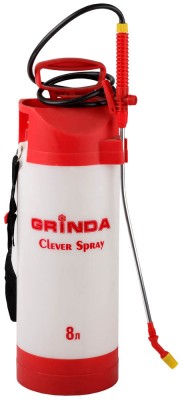Опрыскиватель GRINDA садовый Clever Spray, с латунным удлинителем, 5л