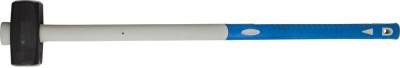 Кувалда ЗУБР ЭКСПЕРТ кованая с обратной двухкомпонентной фиберглассовой рукояткой и защитной резиновой манжетой, 4,0кг