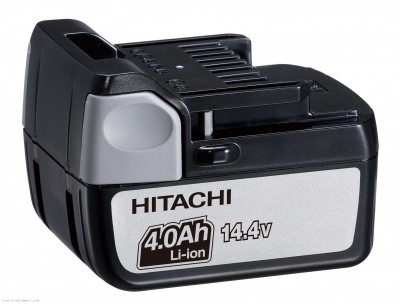 Батарея аккумуляторная 14.4В, 4Ач Li-Ion слайдерный Hitachi BSL1440
