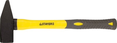 Молоток STAYER PROFI слесарный кованый с двухкомпонентной фиберглассовой ручкой, 1,5кг 20050-15