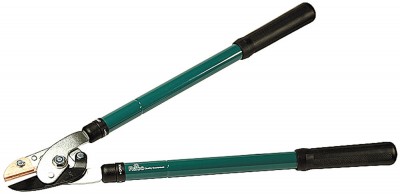 Сучкорез RACO с телескоп. ручками, 2-рычажный, с упорной пластиной, рез до 32мм, 630-950мм