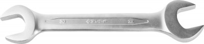 Ключ ЗУБР ПРОФИ гаечный рожковый, Cr-V сталь, хромированный, 30х32мм