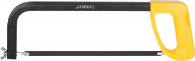Ножовка по металлу STAYER MS100-MAX-Force, металлическая рамка и пластмассовая ручка, натяжение 60 кг, 300 мм