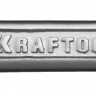 Ключ KRAFTOOL EXPERT гаечный комбинированный, Cr-V сталь, хромированный, 6мм