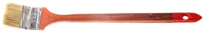 Кисть радиаторная угловая ЗУБР УНИВЕРСАЛ-МАСТЕР, светлая натуральная щетина, деревянная ручка, 63мм